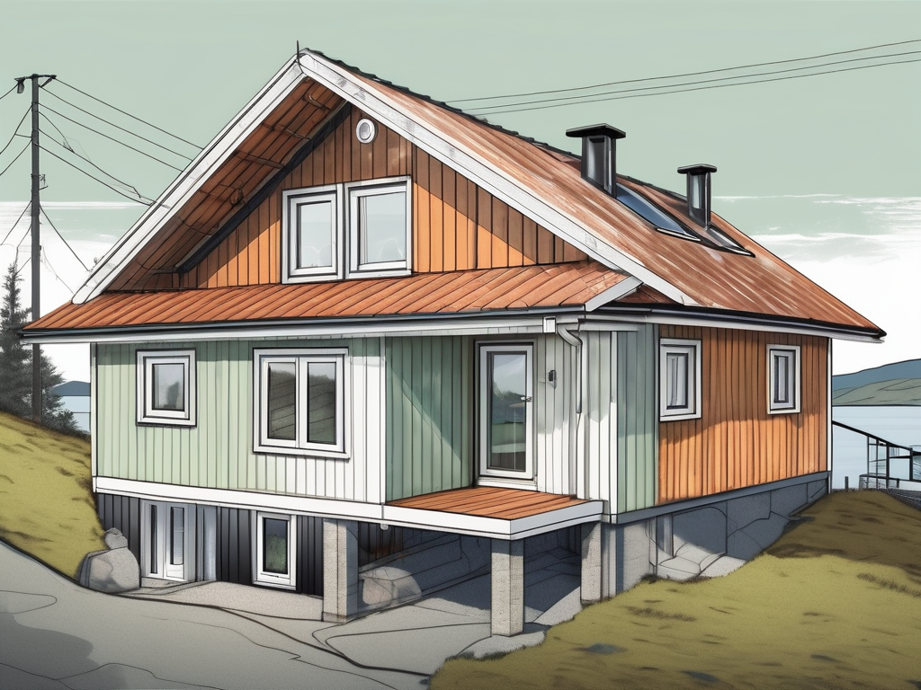 A typical house in røa